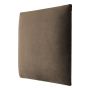 Veggpúði fyrir rúmgafl velvet 2209 30x30 taupe