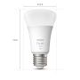 Startsett W 2xE27 með brú og rofa Philips Hue