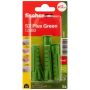 Múrtappar SX Plus Fischer grænn 12x60 mm 6 stk