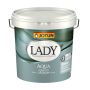 Votrýmismálning Lady Aqua hvít 2,7L Jotun